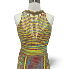 Load image into Gallery viewer, Woven Fringed Midi Dress
