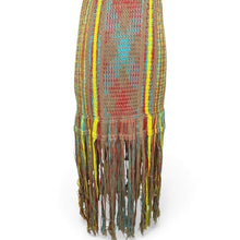 Load image into Gallery viewer, Woven Fringed Midi Dress
