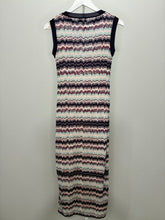 Load image into Gallery viewer, Zig-Zag Striped Maxi Dress
