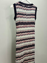 Load image into Gallery viewer, Zig-Zag Striped Maxi Dress
