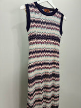 Load image into Gallery viewer, Zig-Zag Striped Maxi Dress
