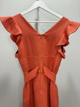 Load image into Gallery viewer, Belted Ruffle Sleeve Dress
