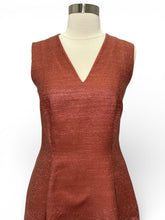 Load image into Gallery viewer, Fit and Flare Cocktail Metallic Dress
