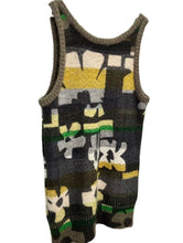 Load image into Gallery viewer, Mohair Blend Long Floral Vest Dress
