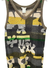 Load image into Gallery viewer, Mohair Blend Long Floral Vest Dress
