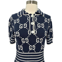 Load image into Gallery viewer, Gucci GG Jacquard Polo Dress
