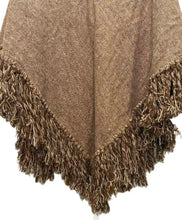 Load image into Gallery viewer, 1980s Fringe Wool Shawl

