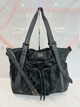 Load image into Gallery viewer, Super Nova Check Nylon/Leather Tote
