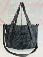 Load image into Gallery viewer, Super Nova Check Nylon/Leather Tote
