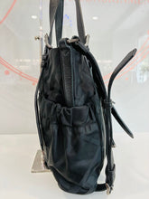 Load image into Gallery viewer, Super Nova Check Nylon/Leather Tote
