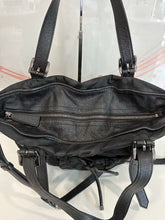 Load image into Gallery viewer, Super Nova Check Nylon/Leather Tote
