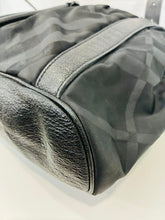 Load image into Gallery viewer, Super Nova Check Nylon/Leather Tote
