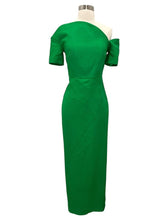 Load image into Gallery viewer, NWT Wool and Silk Asymmetric Maxi Dress
