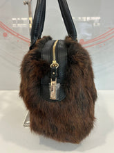 Load image into Gallery viewer, NWT Evanna Fur and Leather Shoulder Bag
