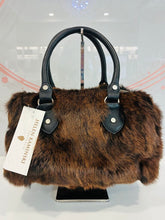 Load image into Gallery viewer, NWT Evanna Fur and Leather Shoulder Bag
