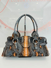 Load image into Gallery viewer, NWT Snake Skin Shoulder Bag
