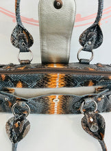 Load image into Gallery viewer, NWT Snake Skin Shoulder Bag
