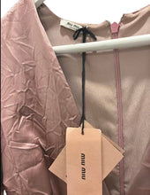 Load image into Gallery viewer, NWT Creased Silk Longline Dress
