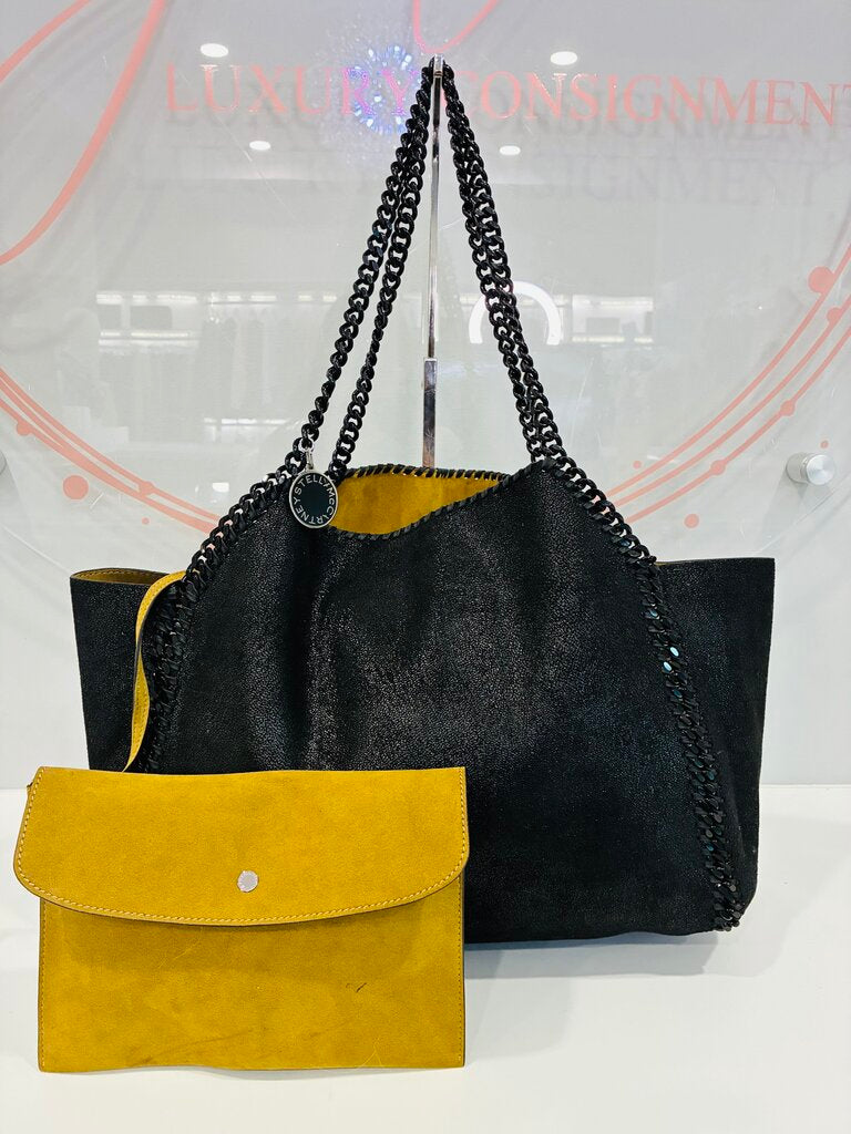 Falabella Reversible Vegan Suede Shoulder Bag