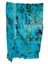 Load image into Gallery viewer, Cashmere/Silk Floral Foulard Scarf
