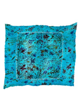 Load image into Gallery viewer, Cashmere/Silk Floral Foulard Scarf
