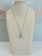 Load image into Gallery viewer, Silver Enamel Block Cube Charm
