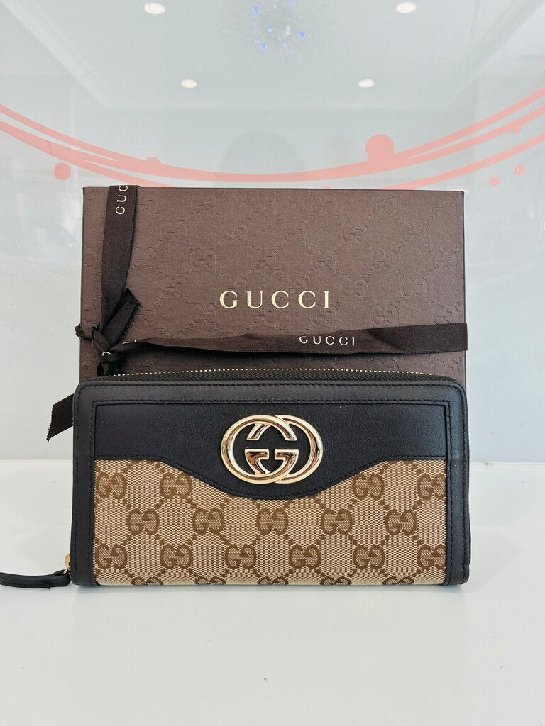 Monogram Sukey Zip Around Wallet
