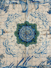 Load image into Gallery viewer, Carre 90 Azulejos Silk Scarf
