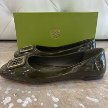 Load image into Gallery viewer, NIB Georgia Square Toe Patent Leather Ballet Flats
