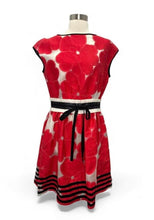 Load image into Gallery viewer, NWT Floral Jacquard Cap Sleeve Dress
