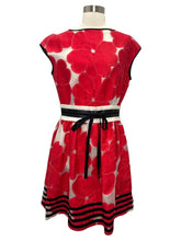 Load image into Gallery viewer, NWT Floral Jacquard Cap Sleeve Dress
