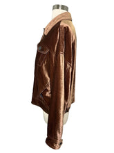 Load image into Gallery viewer, Velvet Silk-Bend Bomber Jacket
