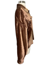Load image into Gallery viewer, Velvet Silk-Bend Bomber Jacket
