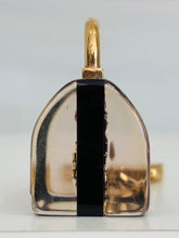 Load image into Gallery viewer, Inclusion Speedy Bag Charm Metal and Resin
