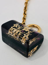 Load image into Gallery viewer, Inclusion Speedy Bag Charm Metal and Resin
