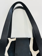 Load image into Gallery viewer, Pony Hair Cow Print Shoulder Bag
