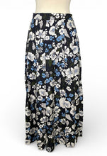 Load image into Gallery viewer, Norris Floral-Print Silk-Blend Twill Midi Skirt
