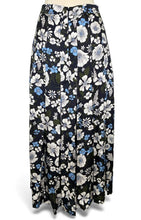 Load image into Gallery viewer, Norris Floral-Print Silk-Blend Twill Midi Skirt
