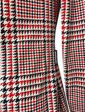 Load image into Gallery viewer, Belle Houndstooth Hooded Jersey Top
