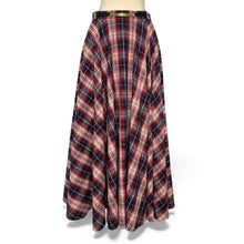Load image into Gallery viewer, Cotton Tartan Maxi Skirt
