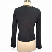 Load image into Gallery viewer, Wool Knit Logo Trim Cardigan
