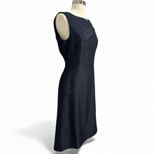 Load image into Gallery viewer, Wool Blend Ruched Collar Midi Dress
