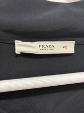 Load image into Gallery viewer, 2008 Crystal Embellished Cuff Silk Blouse
