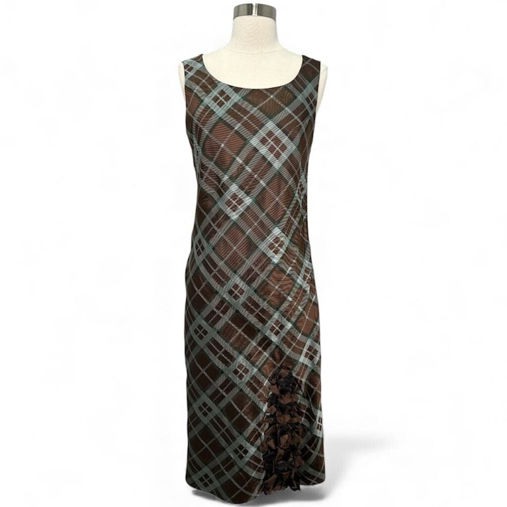 Early 2000 Sleeveless Geometric Dress