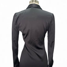 Load image into Gallery viewer, NWT Fall Satin/Silk Longline Shirt Dress
