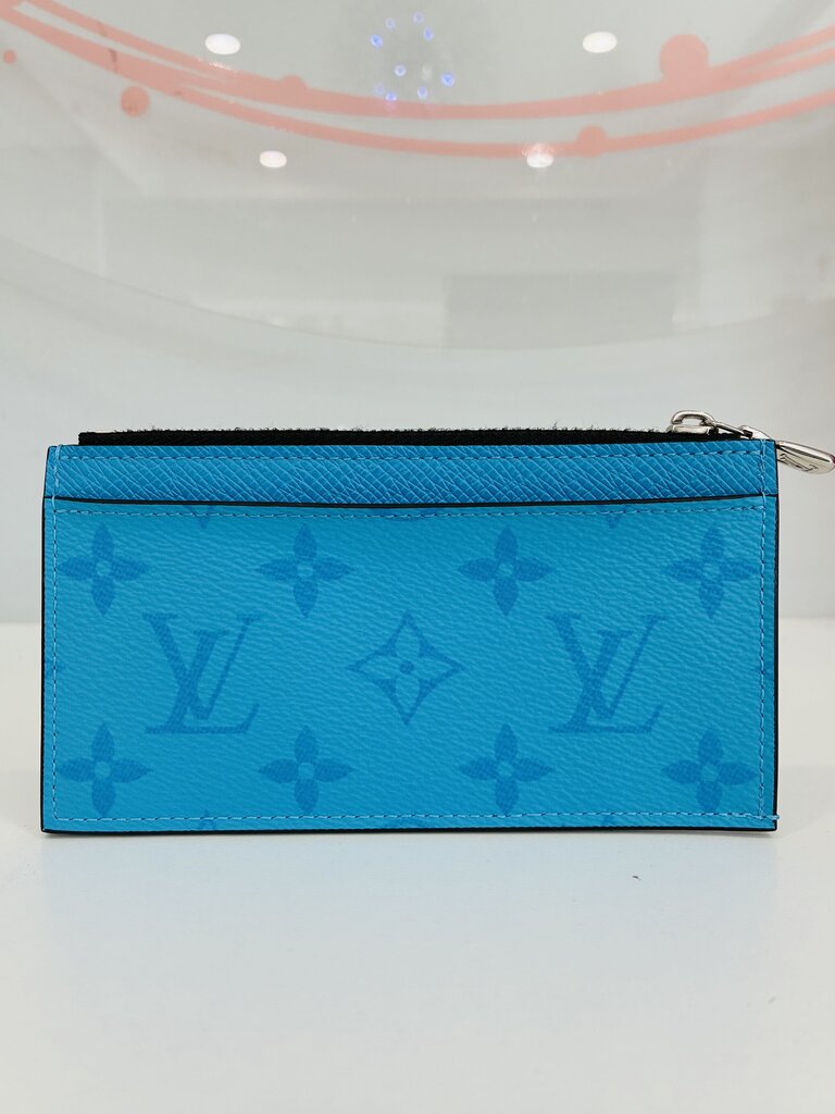 Taigarama Monogram Coin Card Holder