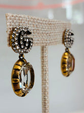Load image into Gallery viewer, Marmont Crystal Double G Earrings
