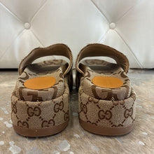 Load image into Gallery viewer, Angelina Logo Jacquard Platform Sandals
