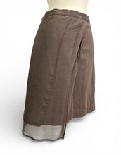 Load image into Gallery viewer, Asymmetric Chiffon Mini Skirt
