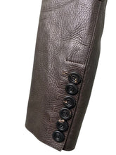 Load image into Gallery viewer, Lambskin Peplum Leather Jacket
